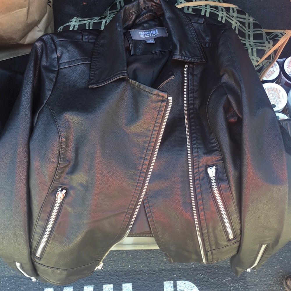 Leather jacket small by Kenneth Cole reaction